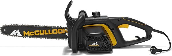 Tronçonneuse électrique McCulloch CSE 1835 : Tronçonneuse avec moteur de 1800 W, guide-chaîne de 35 cm, graisseur de chaîne autom. (N° d’art. 00096-71.479.01)
