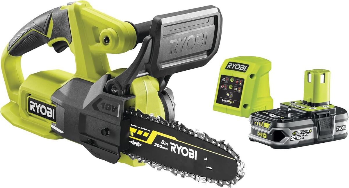 Test de la tronçonneuse compacte Ryobi RY18CS20A-125 18V