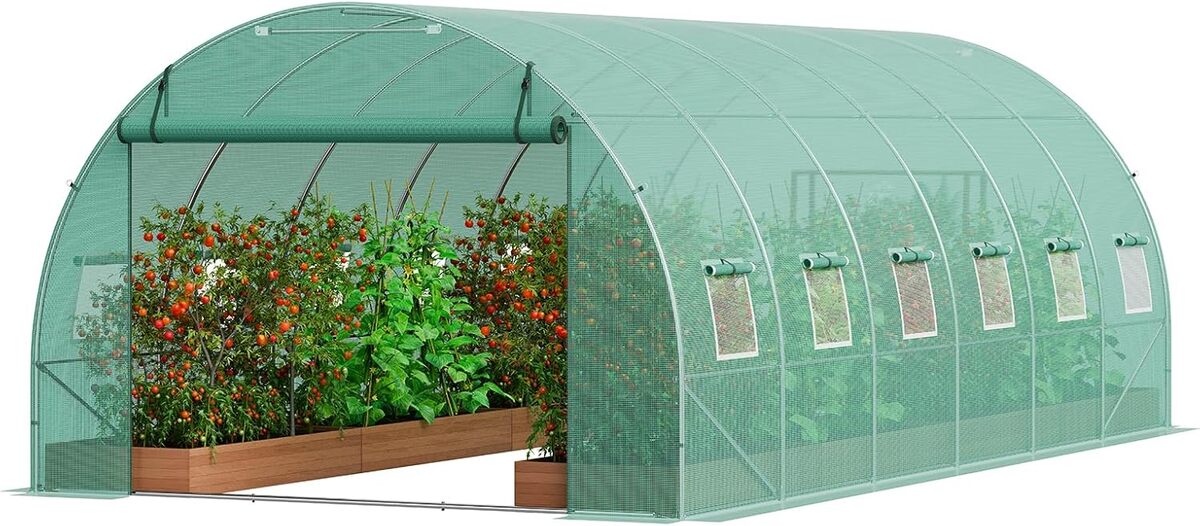 Test de la serre tunnel Vevor : abri jardin robuste et pratique