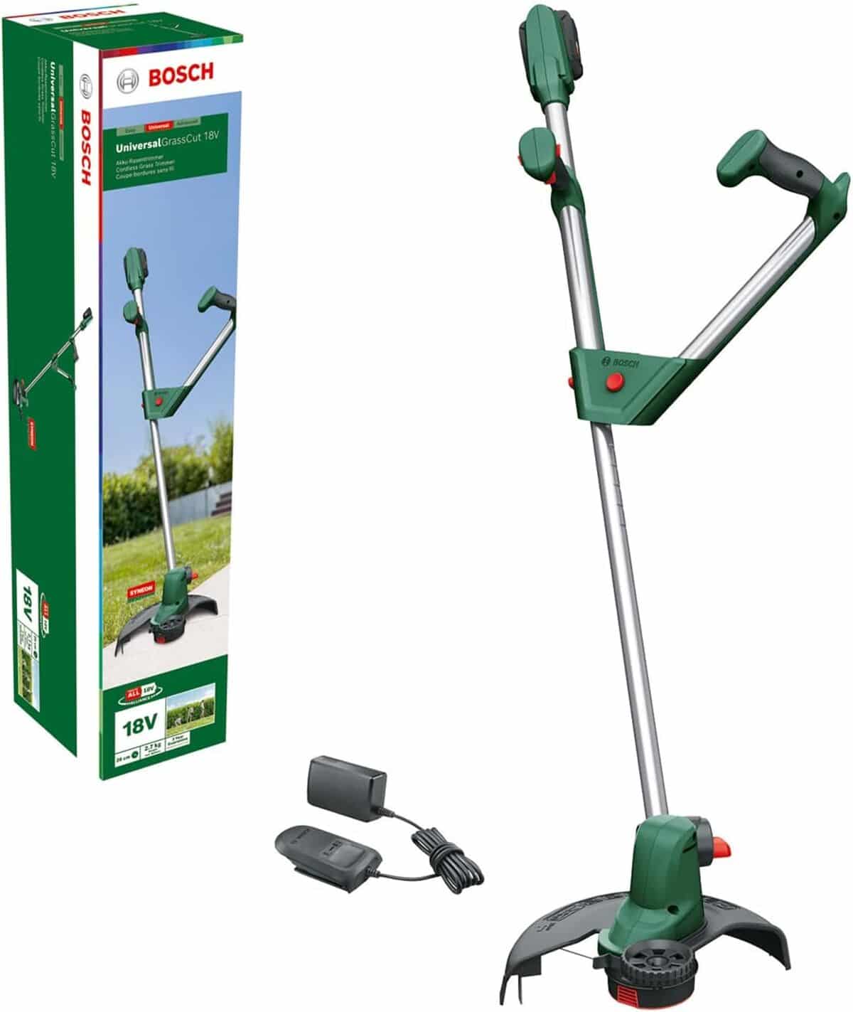 Test du coupe-bordures Bosch UniversalGrassCut 18V-260