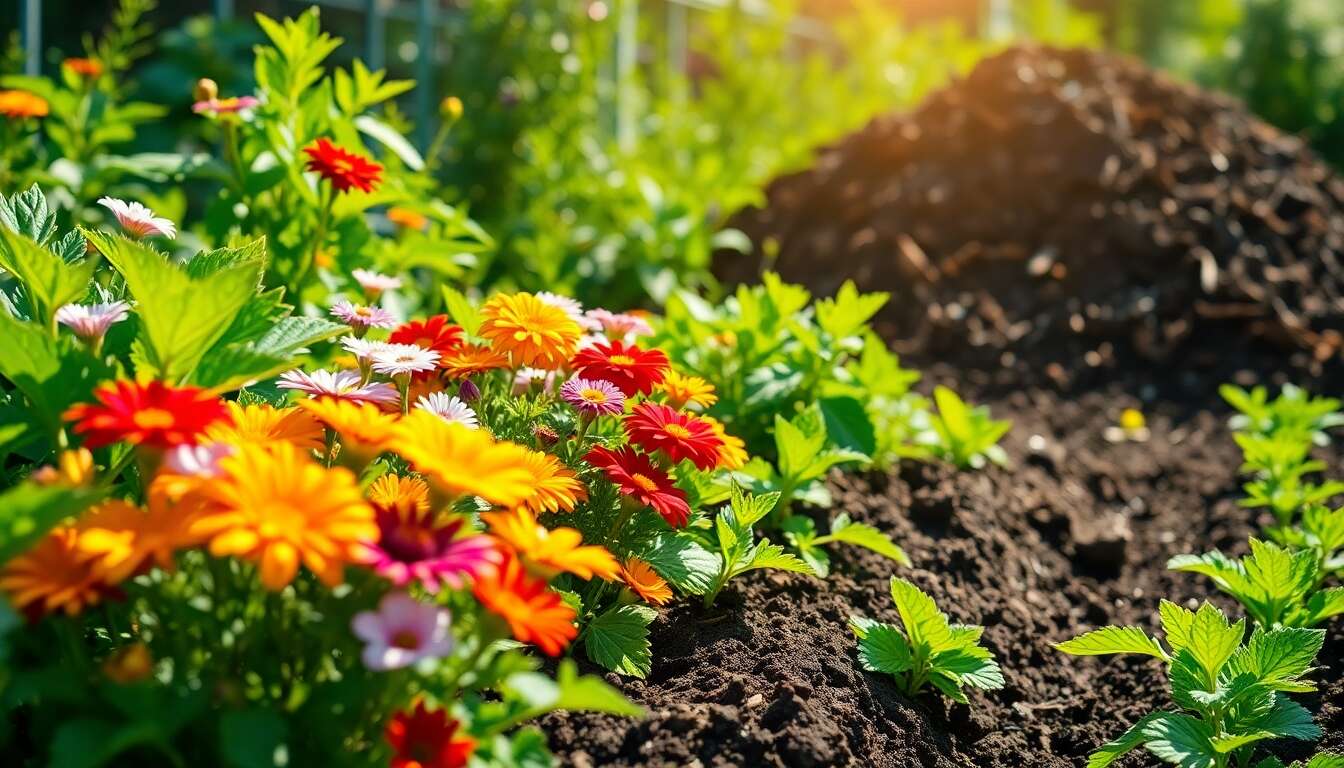 Utiliser le compost pour un jardin fertile