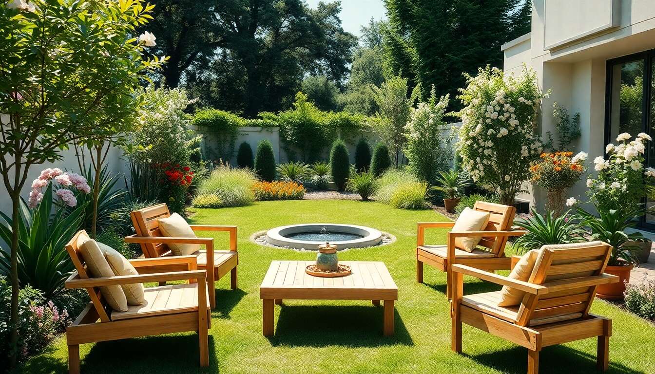 Meubler son jardin : tendances actuelles