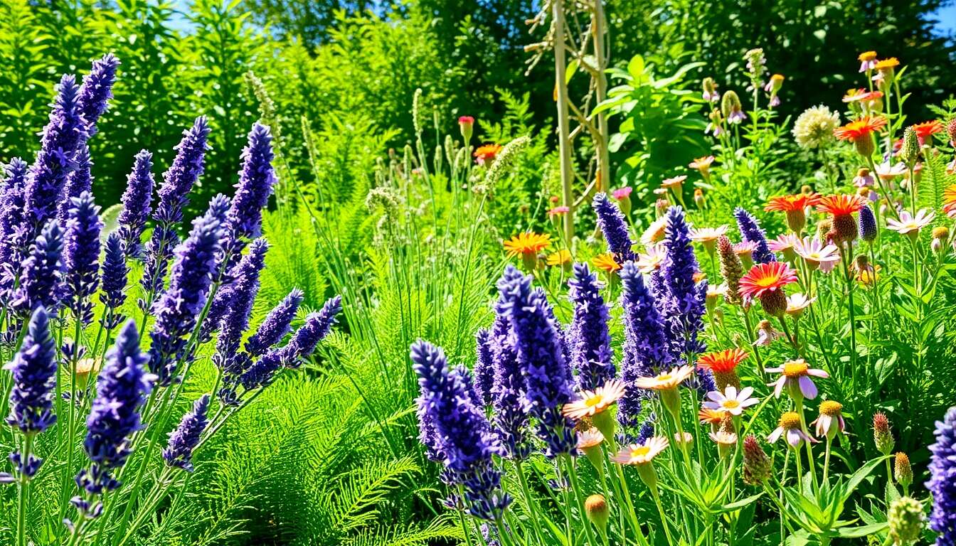 Plantes idéales pour un jardin écologique