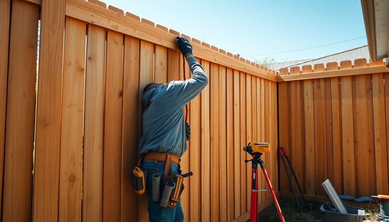 Conseils pratiques pour installer une palissade robuste