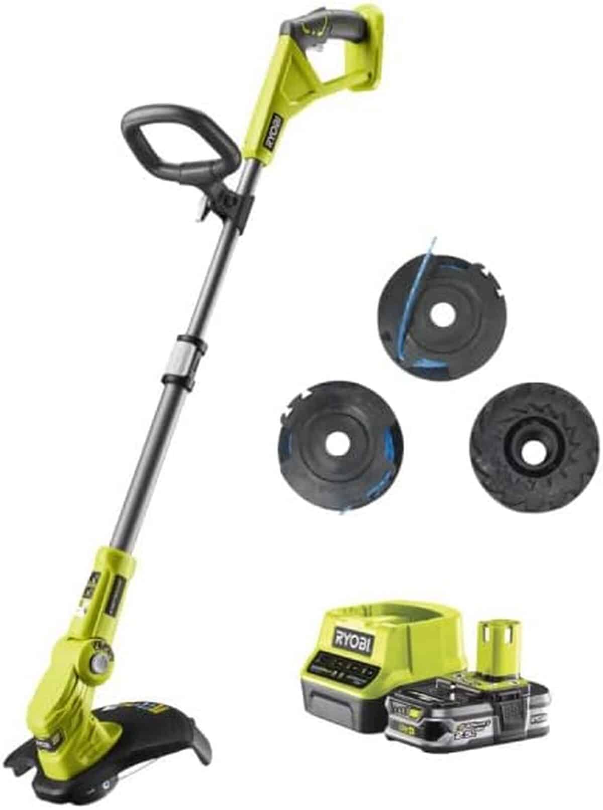 Test : coupe-bordures Ryobi RLT183225FPK3 18V