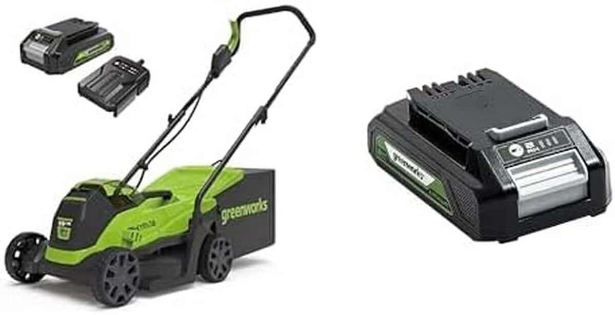 Test : greenworks G24X2LM36 tondeuse sans fil 420m²