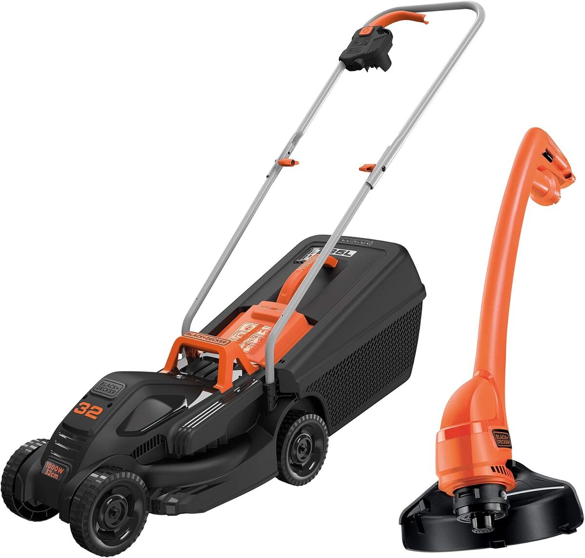 Test : tondeuse BLACK+DECKER BEMW351GL2-QS, puissance et précision