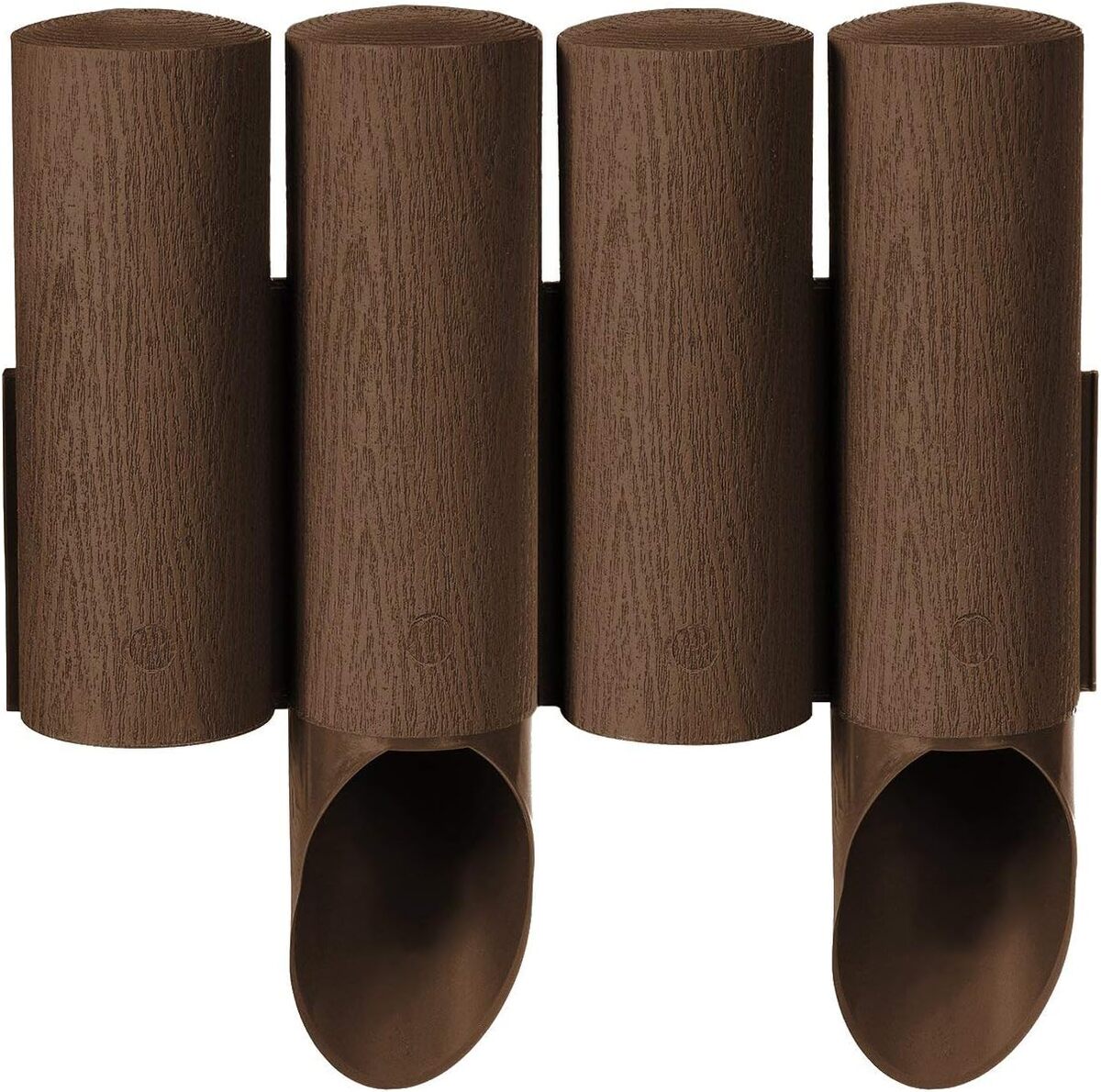 Test : cellfast palissade de jardin plastique effet bois (9)