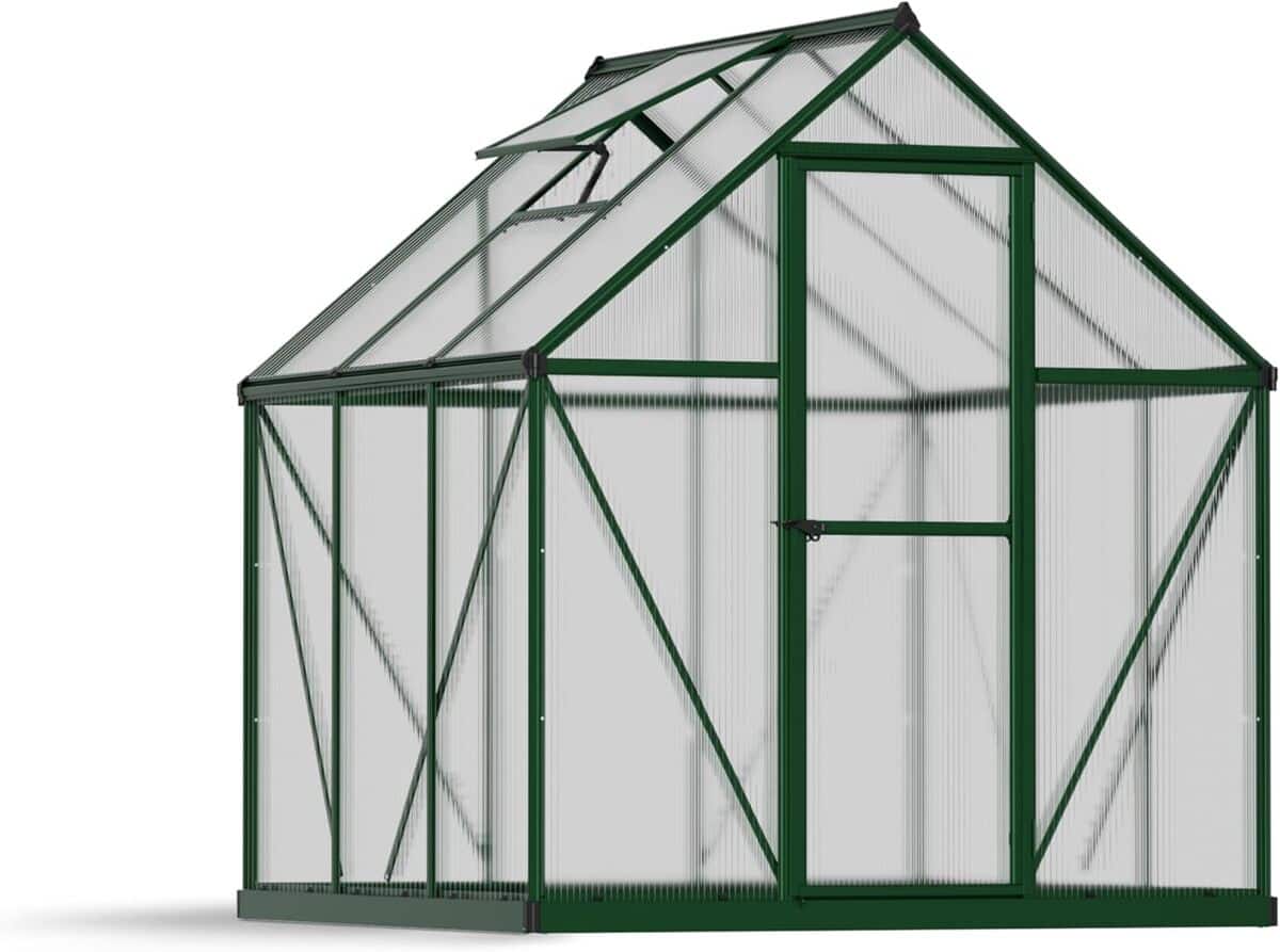 Test : serre Palram Canopia Mythos 6X6 en aluminium et polycarbonate