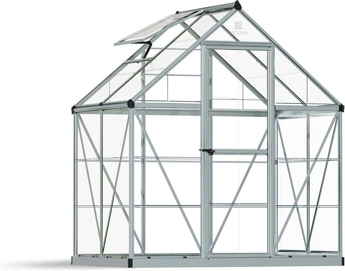 Test : serre Palram Harmony 6x4, ultra-résistante et facile à monter