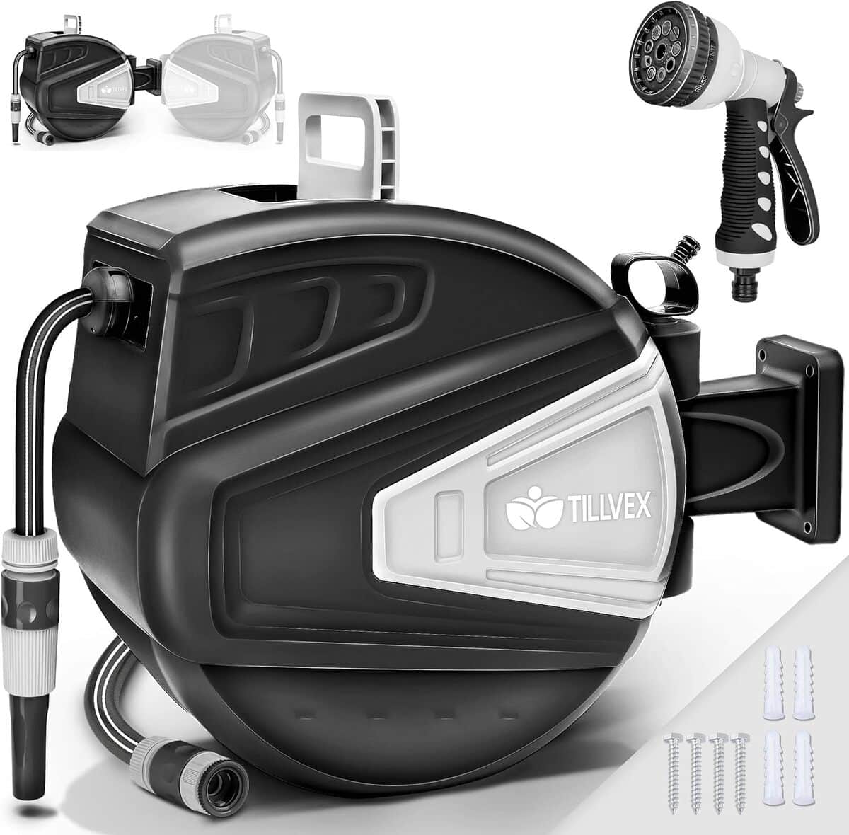 Test : tillvex dévidoir pivotant 180° 32 m
