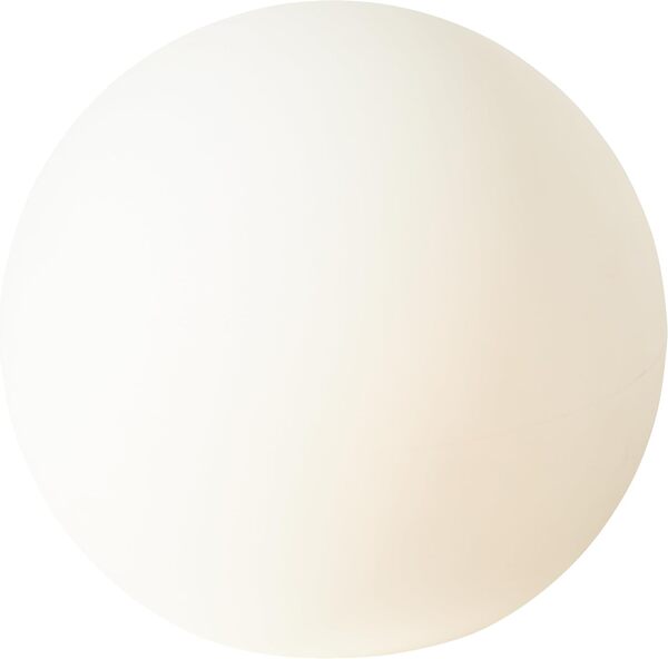 Lightbox Boule de lumière Outdoor - Ø 80 cm - lampe de jardin de haute qualité avec piquet de terre & prise - pour la terrasse/le balcon/l'extérieur comme éclairage de chemin - douille E27, max.