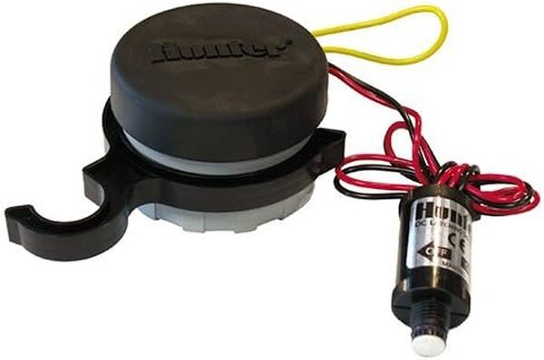 Hunter 55147 – Node Programmateur d'arrosage à Piles et 1 Poste, avec électrovanne