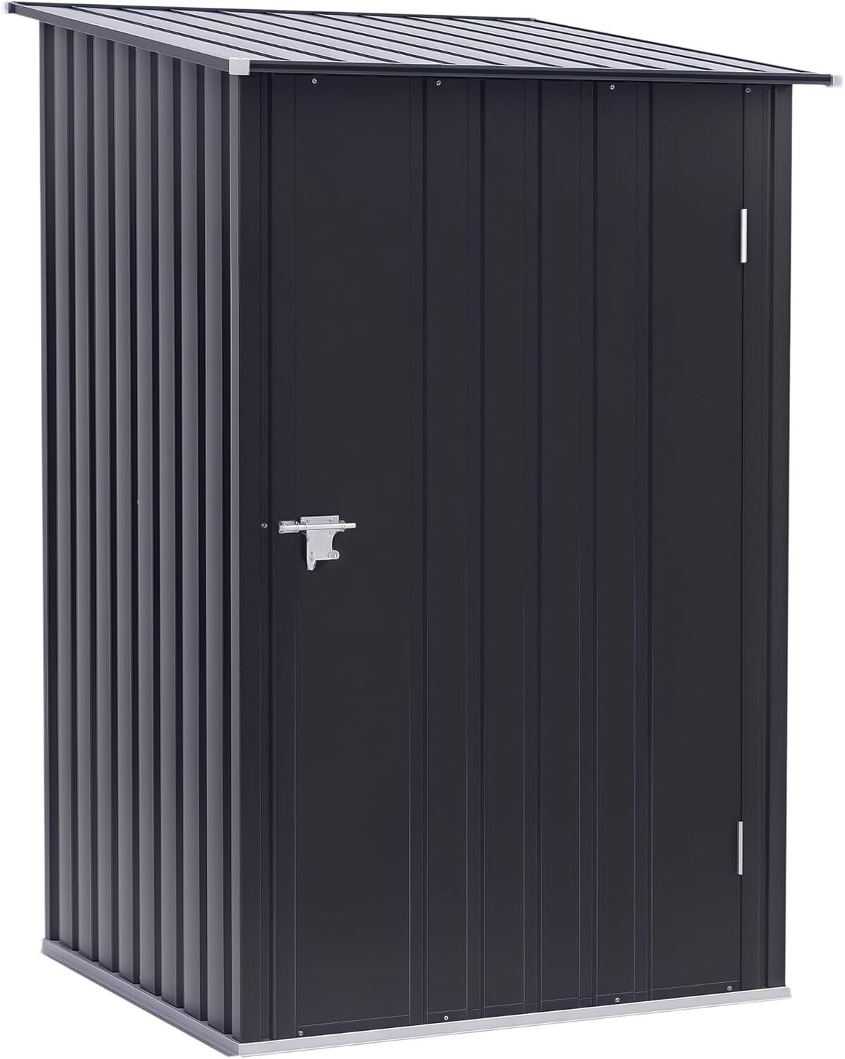 Test de l'abri de jardin Outsunny 1m² : praticité et sécurité avec sa porte verrouillable