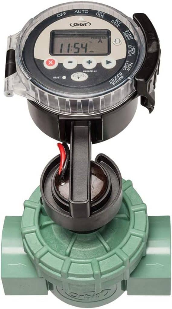 Test du programmateur d'arrosage Orbit 57860 à pile avec vanne