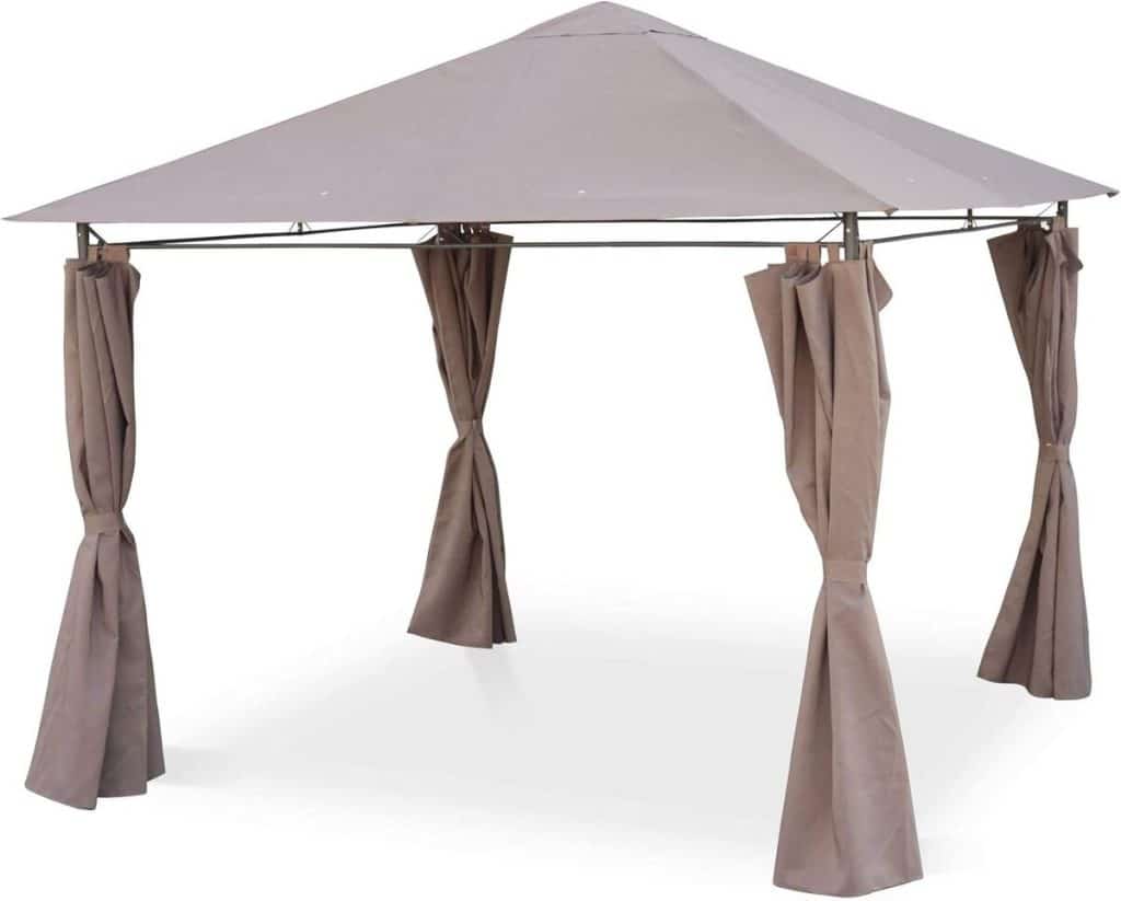 Test : tonnelle 3x3 m Elusa d'Alice's Garden, élégance et fonctionnalité au jardin