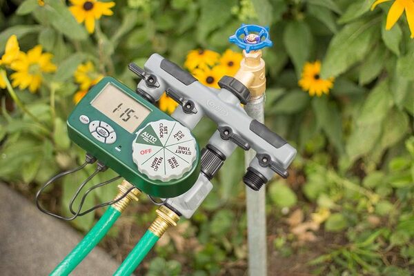 Orbit Lot de 2 r gulateurs de robinet d'arrosage automatique | Syst me d'arrosage de cour