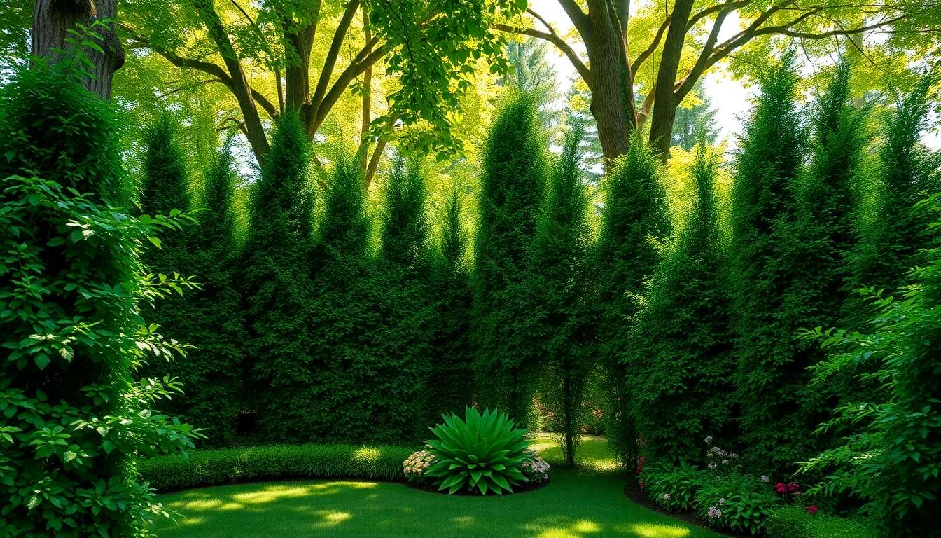 Les plantations strat&eacute;giques pour un &eacute;cran naturel