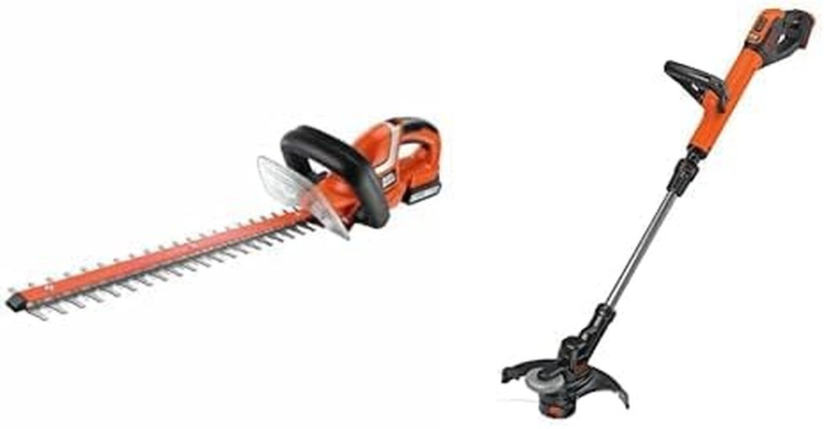 Test : black+decker duo taille-haies et coupe-bordures 18V