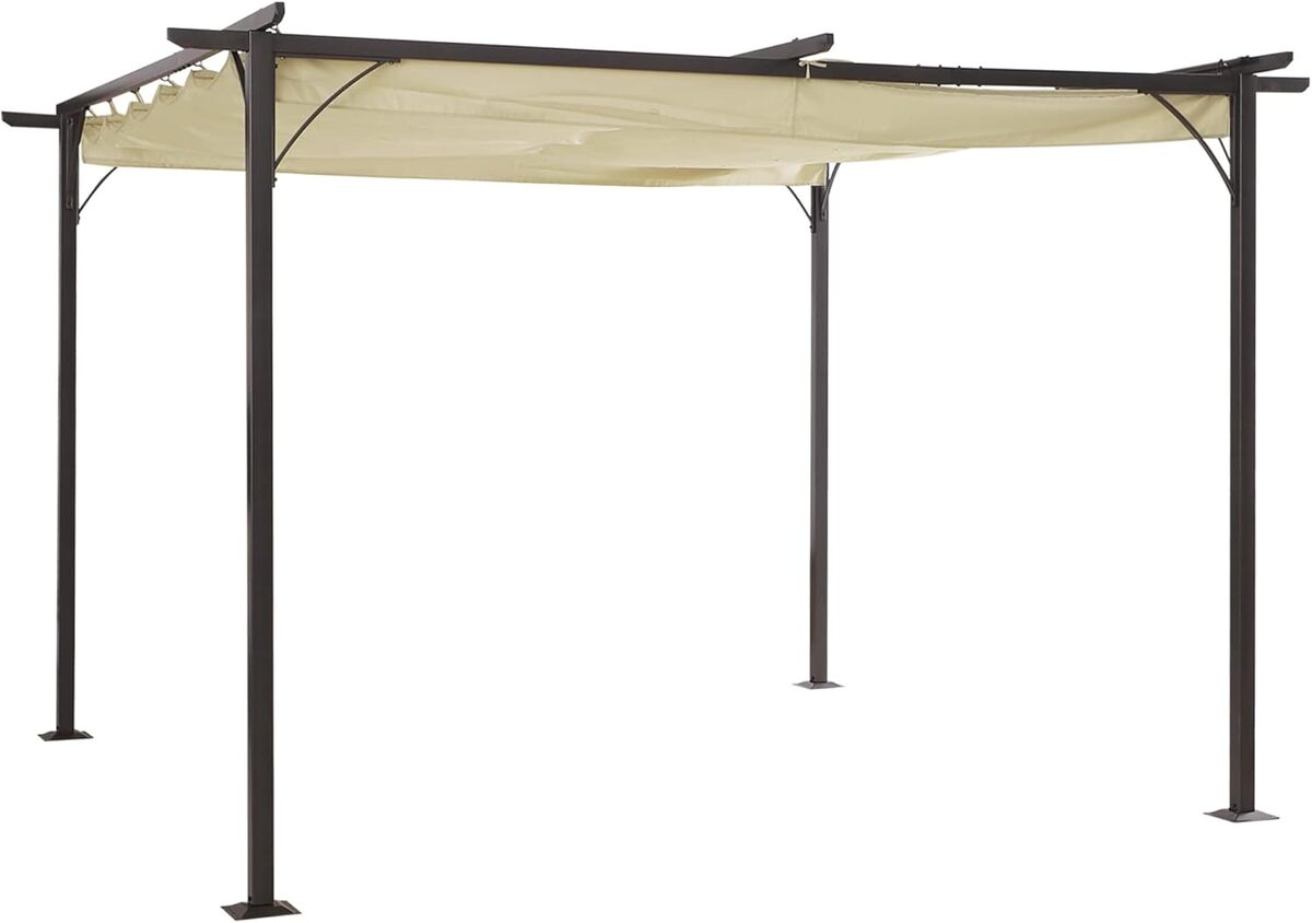 Test de la pergola rétractable 4 x 4 m Outsunny : élégance et robustesse