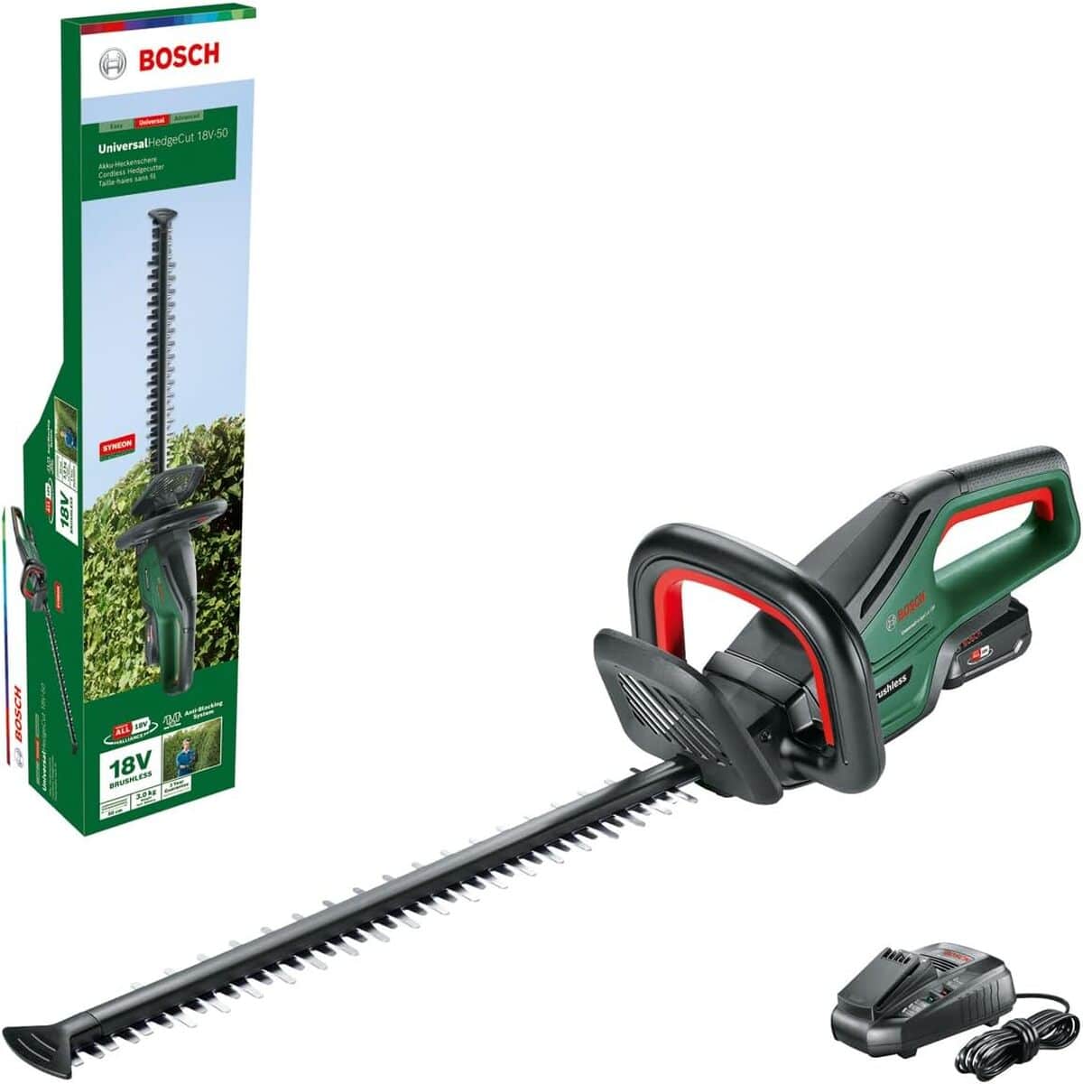 Test du taille-haies sans fil Bosch UniversalHedgeCut 18V-50 : efficacité et autonomie