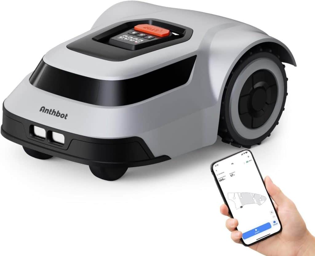 Test : robot tondeuse Anthbot Pion 1000 m², contrôle appli et efficacité 300%