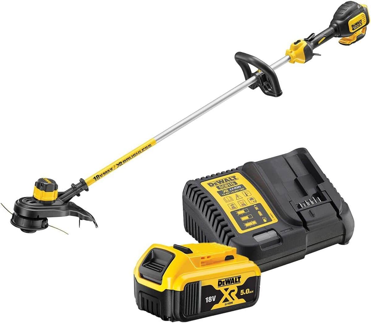 Test du coupe-bordures Dewalt DCM561PB-QW : performance sans fil