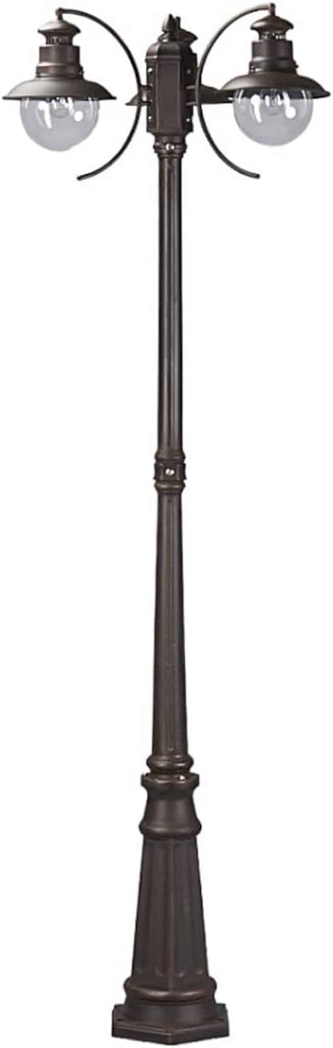 Test du lampadaire extérieur Lindby Eddie à 3 lampes