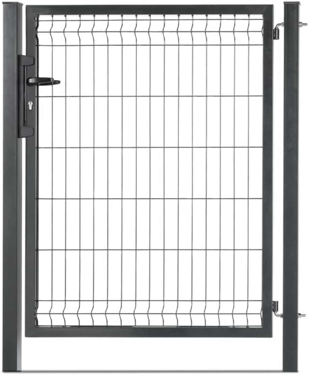 Test : portillon grillagé Gardenode Easy 1m60 anthracite