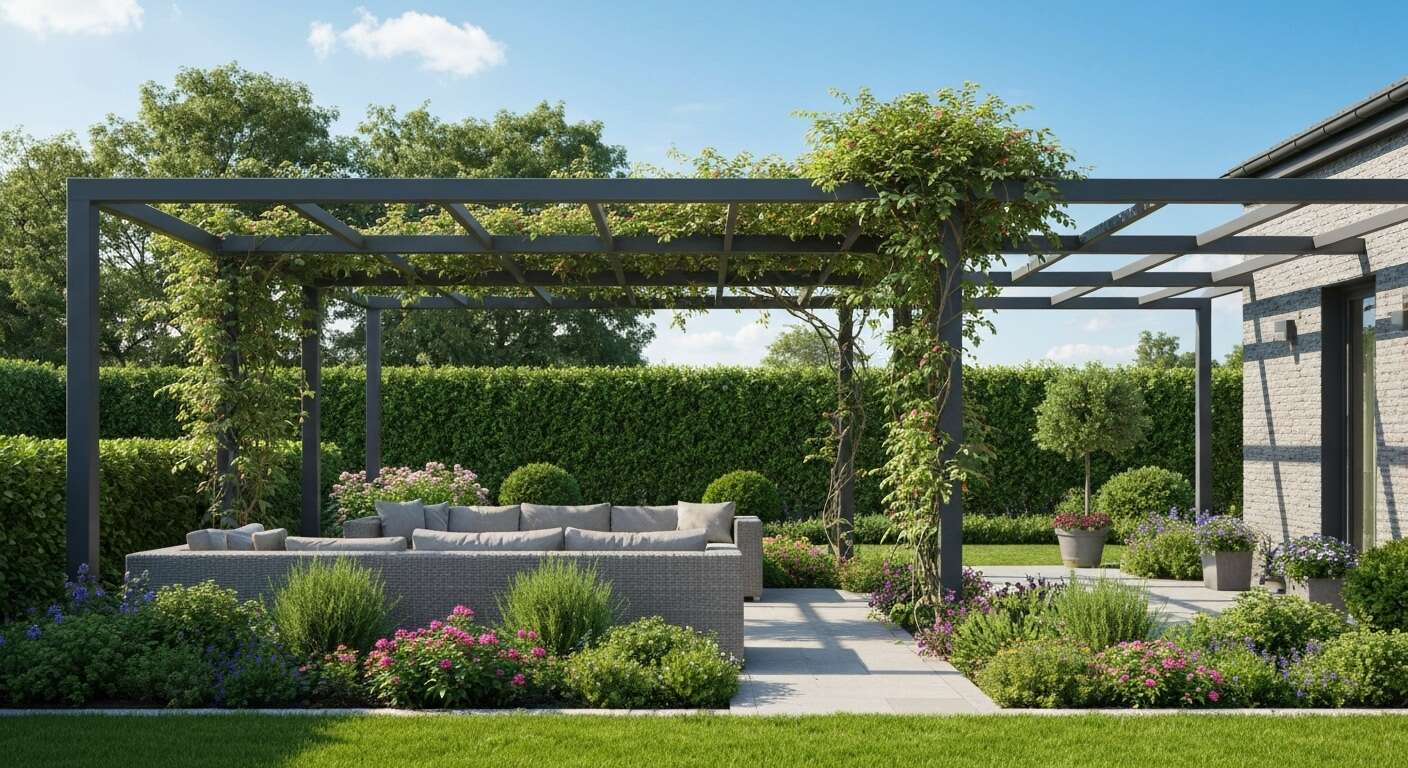 Int&eacute;grer des plantes grimpantes pour un effet nature