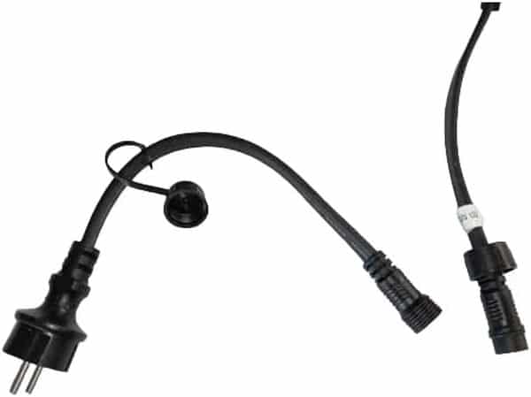 Guirlande Guinguette 10m 20 Ampoules Blanches B22 chainable étanche