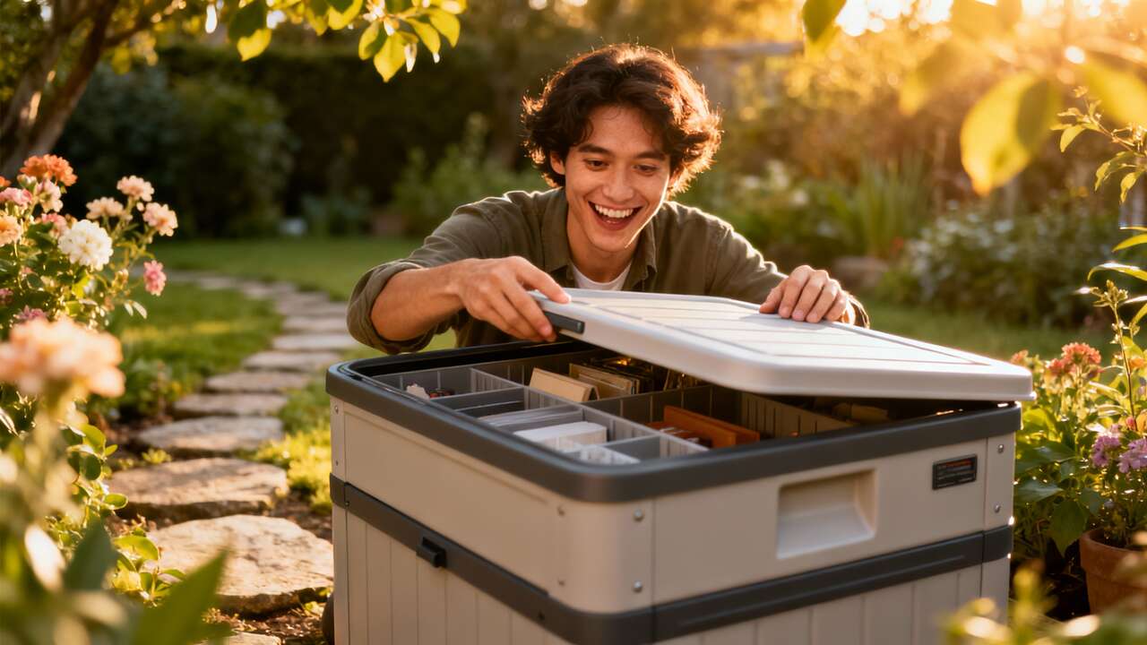 Optimiser l'espace : choisir le meilleur coffre de rangement extérieur