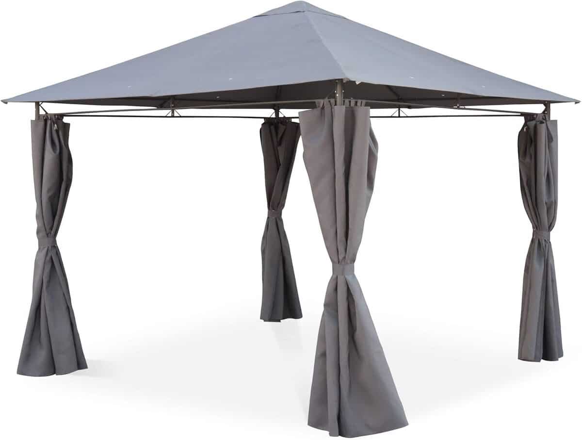 Test de la tonnelle Elusa 3x3 m d'Alice's Garden : élégance et praticité
