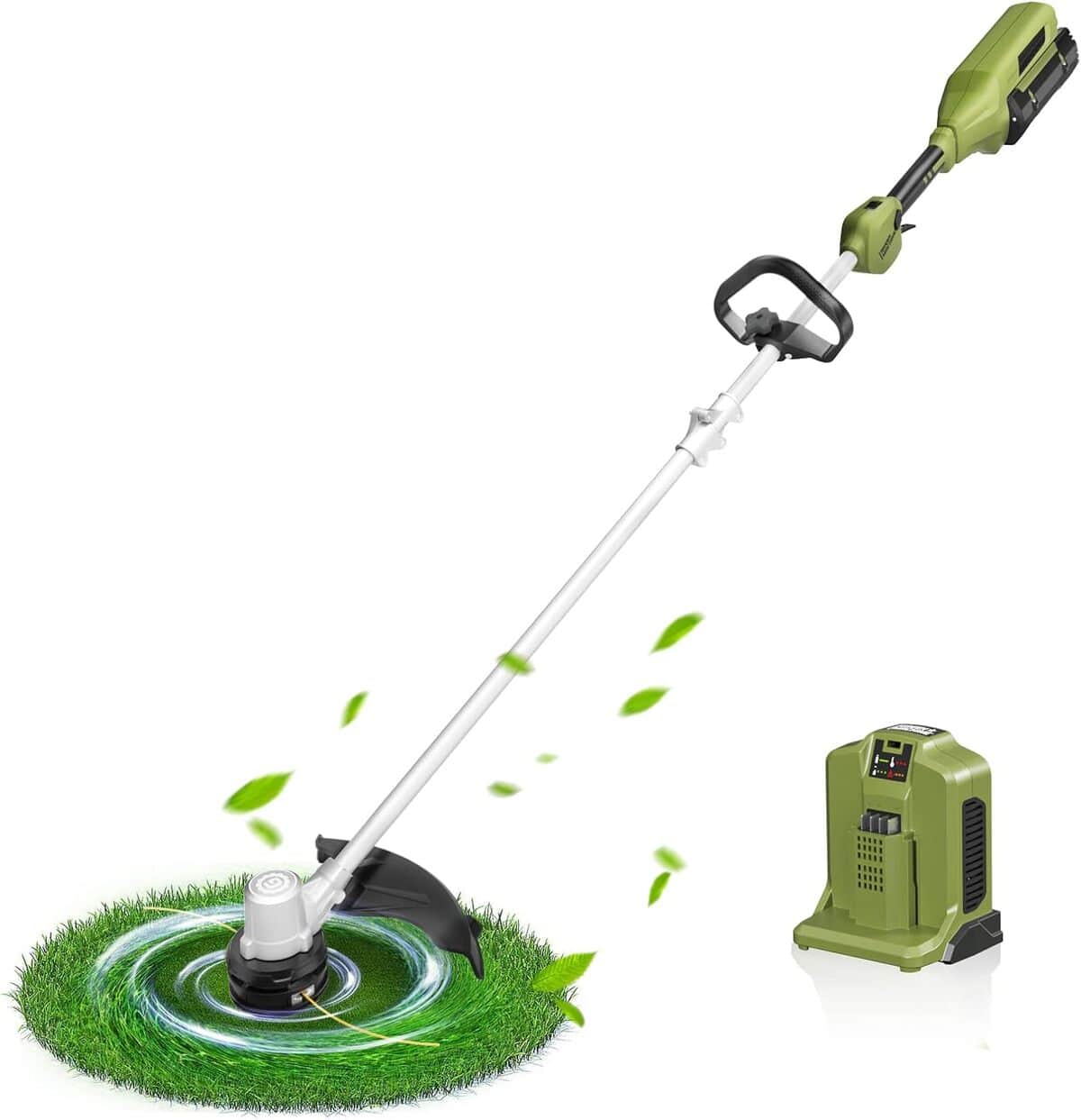 Test : débroussailleuse Green Machine 62V sans fil