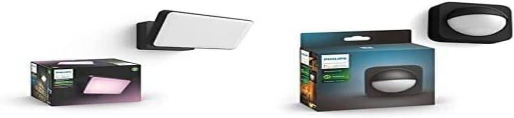 Test du projecteur extérieur Philips Hue Discover avec détecteur de mouvement noir