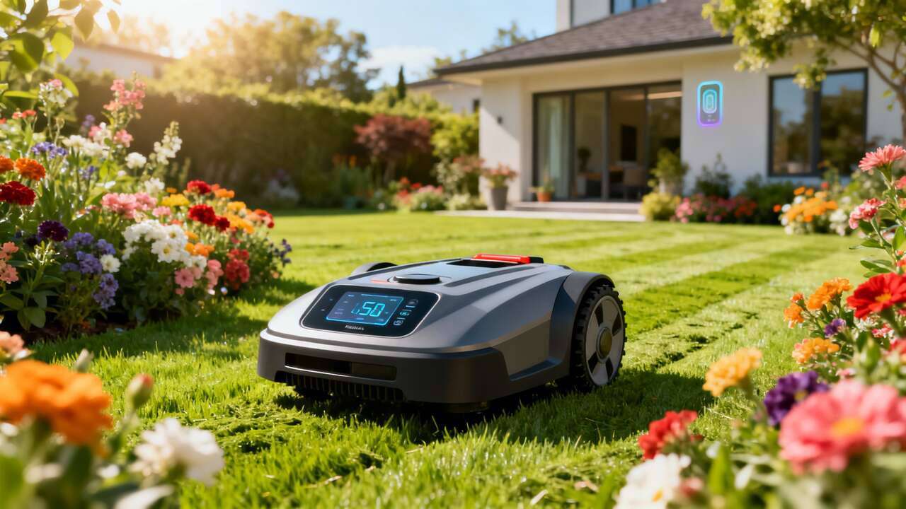 Connectivité intelligente : avantages des robots tondeuses connectés