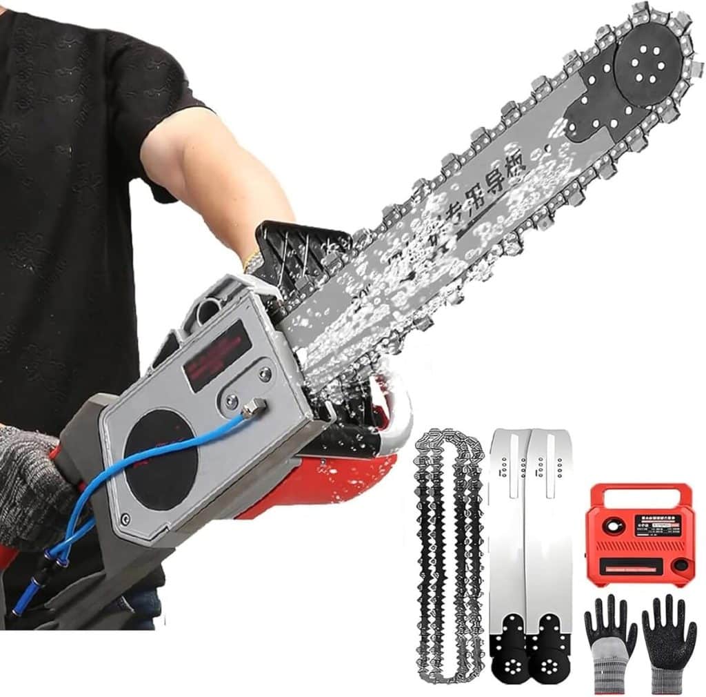 Essai de la tronçonneuse à béton Kindevieft Depth35cm : performances et efficacité