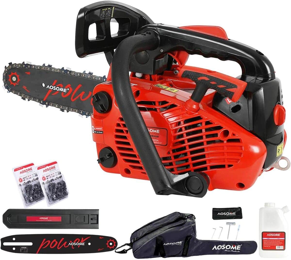 Test de la tronçonneuse thermique Aosome 25, 4 cm³