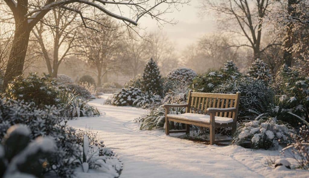 Jardin en hiver : idées et conseils pour l'aménager
