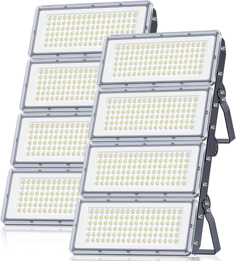 Test : projecteur LED extérieur 400W 40000LM - efficacité et puissance au rendez-vous