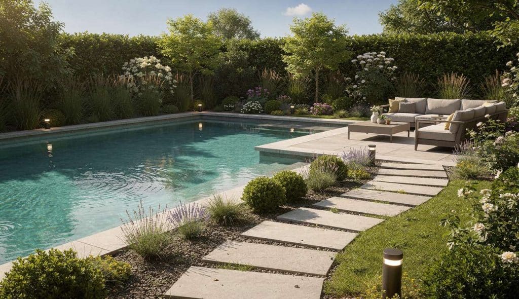 Aménagement de jardin avec piscine : conception et planification