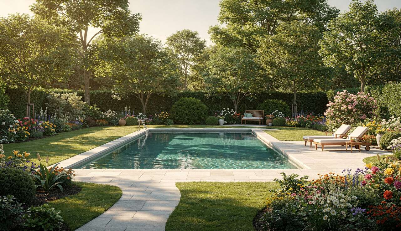 Choisir l'emplacement optimal de la piscine