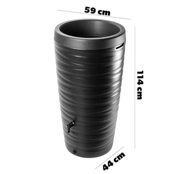 Découvrez le test complet du récupérateur d'eau de pluie 240L Kadax : performances, économie d'eau et avantages pour un jardin écologique