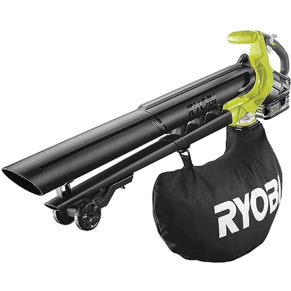 Test du souffleur aspiro-broyeur Ryobi RBV1850 : puissance 18V et lames PowerMulching