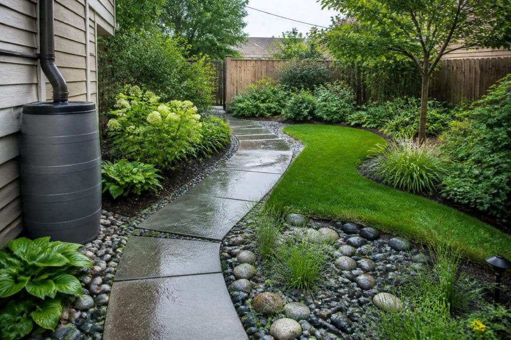 Techniques innovantes pour gérer les eaux pluviales au jardin
