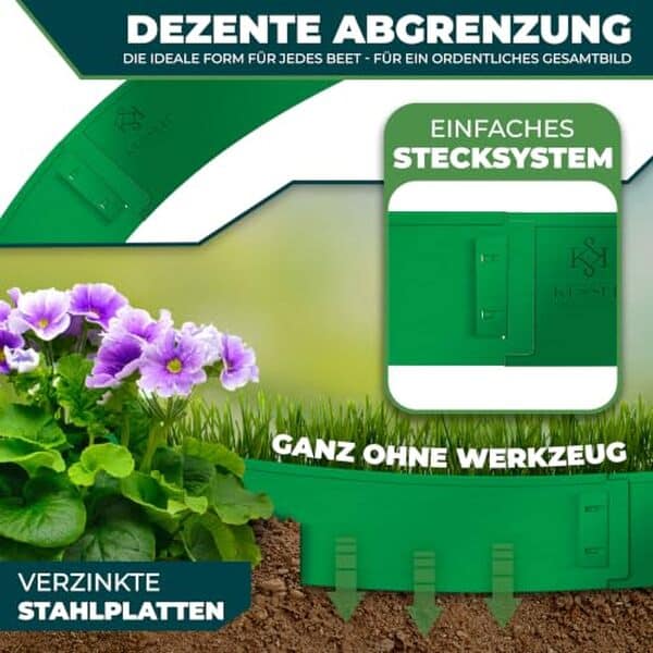 Découvrez notre test détaillé de la bordure de jardin métal KESSER 45m : performances, installation et durabilité pour délimiter votre jardin.