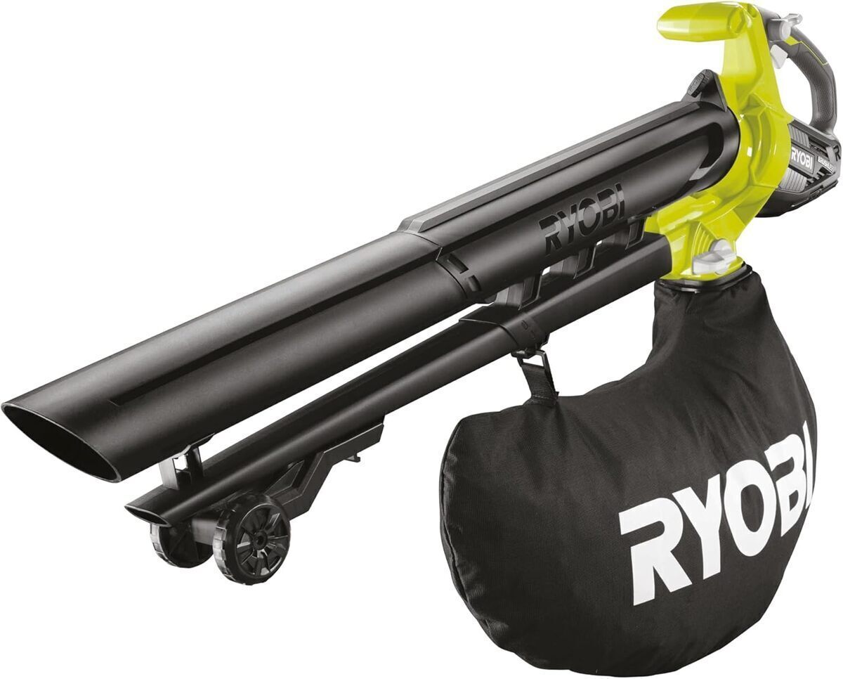 Test du souffleur électrique Ryobi 18V One+ Brushless : puissance et polyvalence