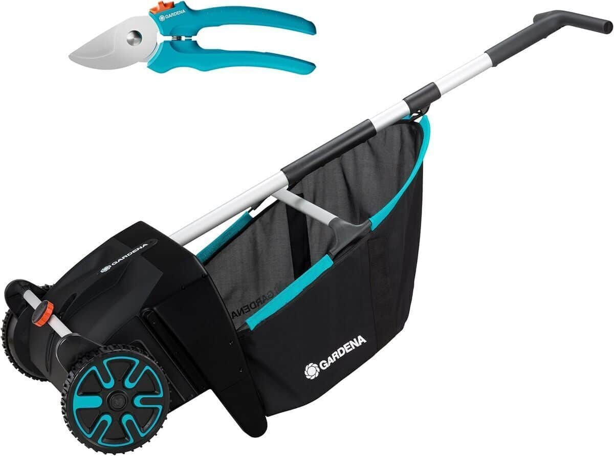 Test : gardena 3565-88, balayeuse de jardin silencieuse