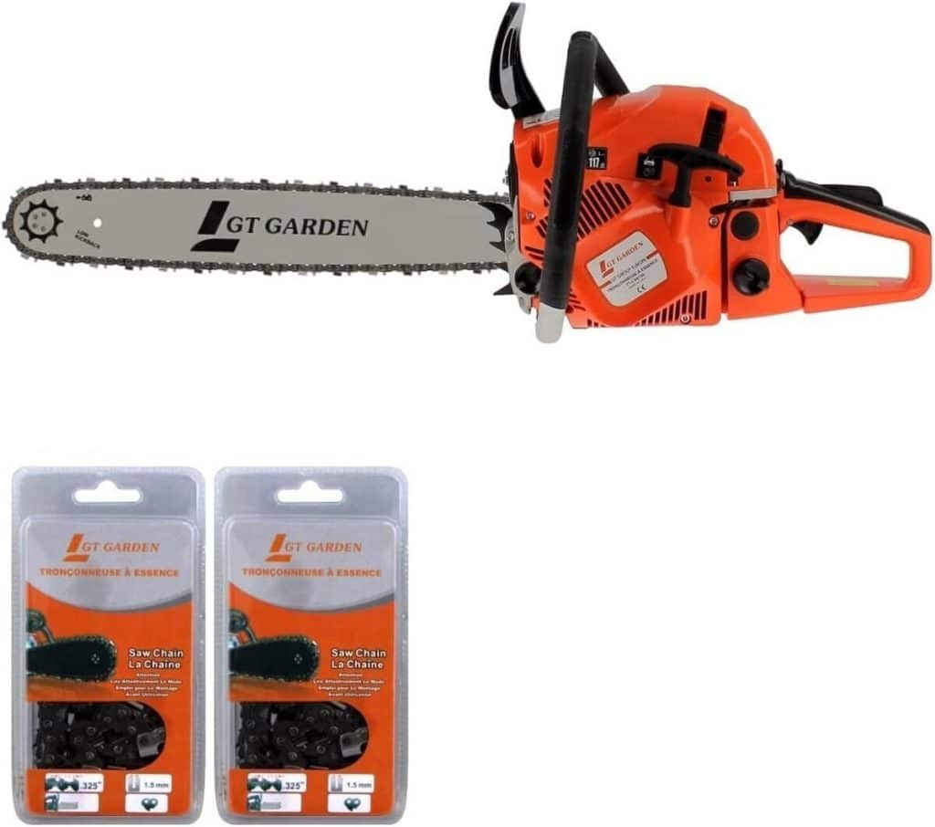 Test GT Garden tronçonneuse thermique 62 cm3 : performance et puissance