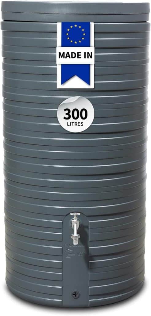 Test récupérateur d'eau Garantia Nordic 300L : robustesse et design